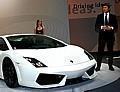 Stephan Winkelmann, Präsident und CEO Automobili Lamborghini SpA, präsentiert den Lamborghini Gallardo LP 560.